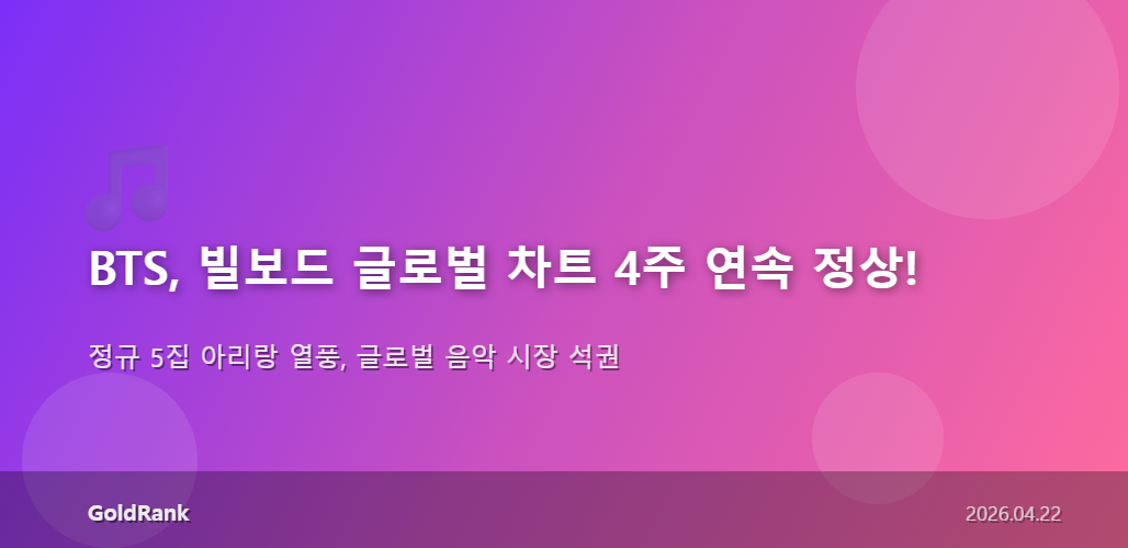 주식 트렌드 분석 인포그래픽