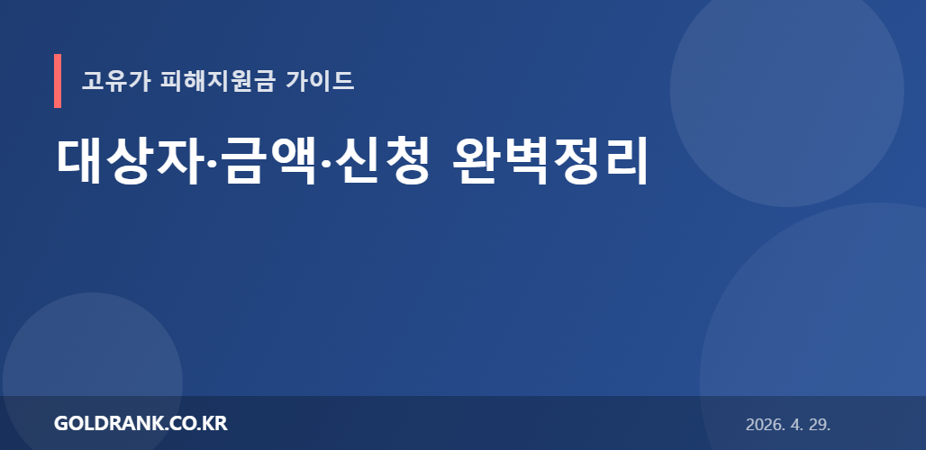 이번 지원금 사용처와 신청 방법 카드 이미지