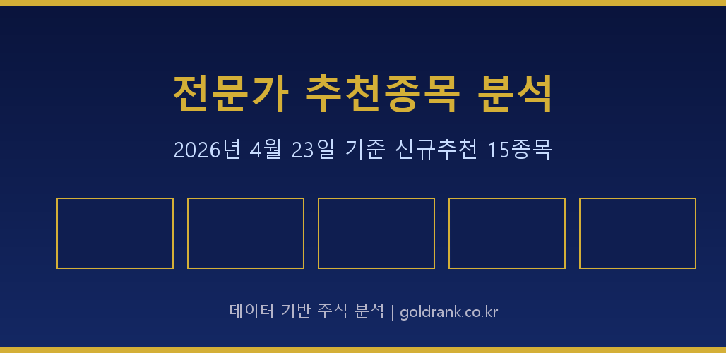 GoldRank 주식 분석 인포그래픽 - post1 4