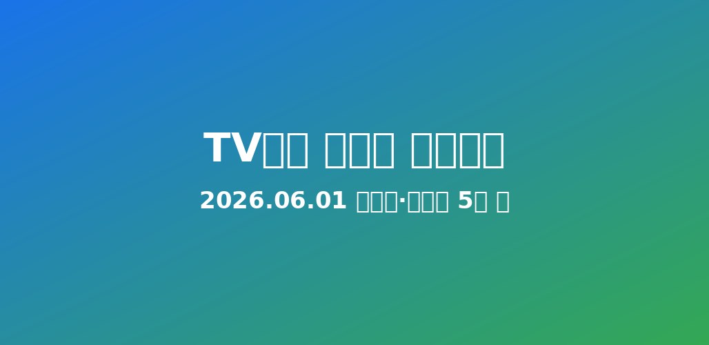 [2026-06-01] 실명 전문가 5인이 6월 첫날 주목한 코스피·코스닥 픽