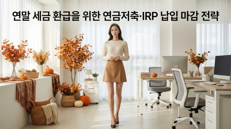 연말 세금 환급 연금저축 납입 마감 전략 및 IRP 소득공제 정리 9 general 1790033448589