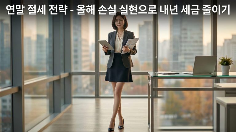 손실 실현 절세 전략으로 연말 양도소득세 줄이기, 12월 마감일 전 손익 상쇄 방법 정리 6 general 1790154077722
