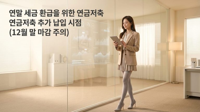 연말 연금저축 세액공제 받으려면 12월 31일까지 납입해야 하는 이유 3 general 1790292662542