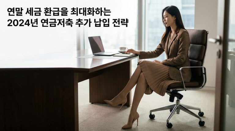 연말 연금저축 세액공제 최대화 전략, 2026년 한도와 환급액 계산법 정리 8 general 1790499672270