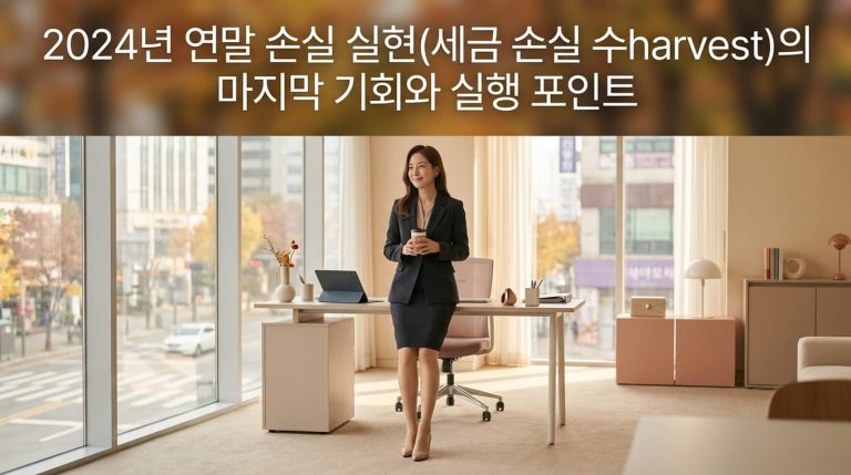 손실 실현 세금 최적화 전략, 12월 말 연말 결산 전 확인할 포인트 7 general 1790551862301
