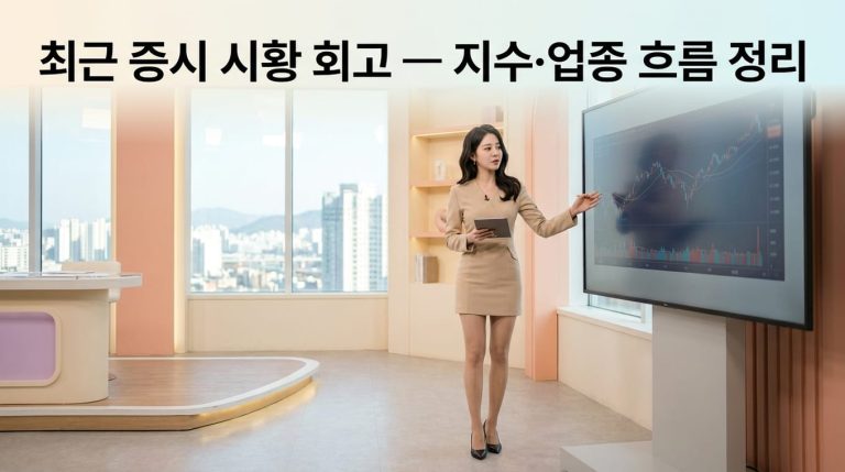 코스피 지수 전망과 최근 업종별 주식 흐름 분석 1 top10 1790359302635