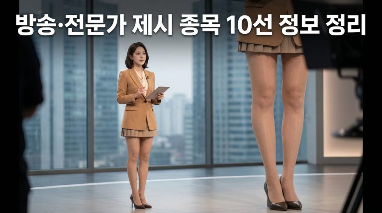방송 거론 종목 정리 최근 전문가 의견 정리 및 분석 7 expert 1791070259573