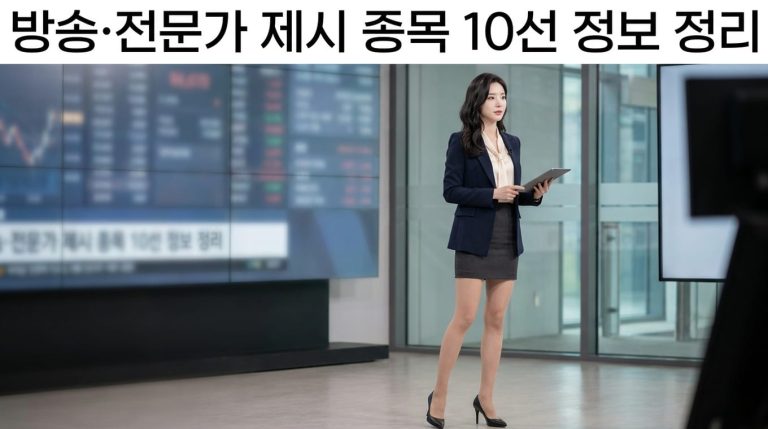 방송 거론 종목 정리 최근 시장 동향 정리 및 분석 4 expert 1791502269204