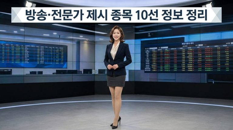 방송 추천 종목 정리, 전문가 제시 10개 종목 동향 분석 2 expert 1791675063568