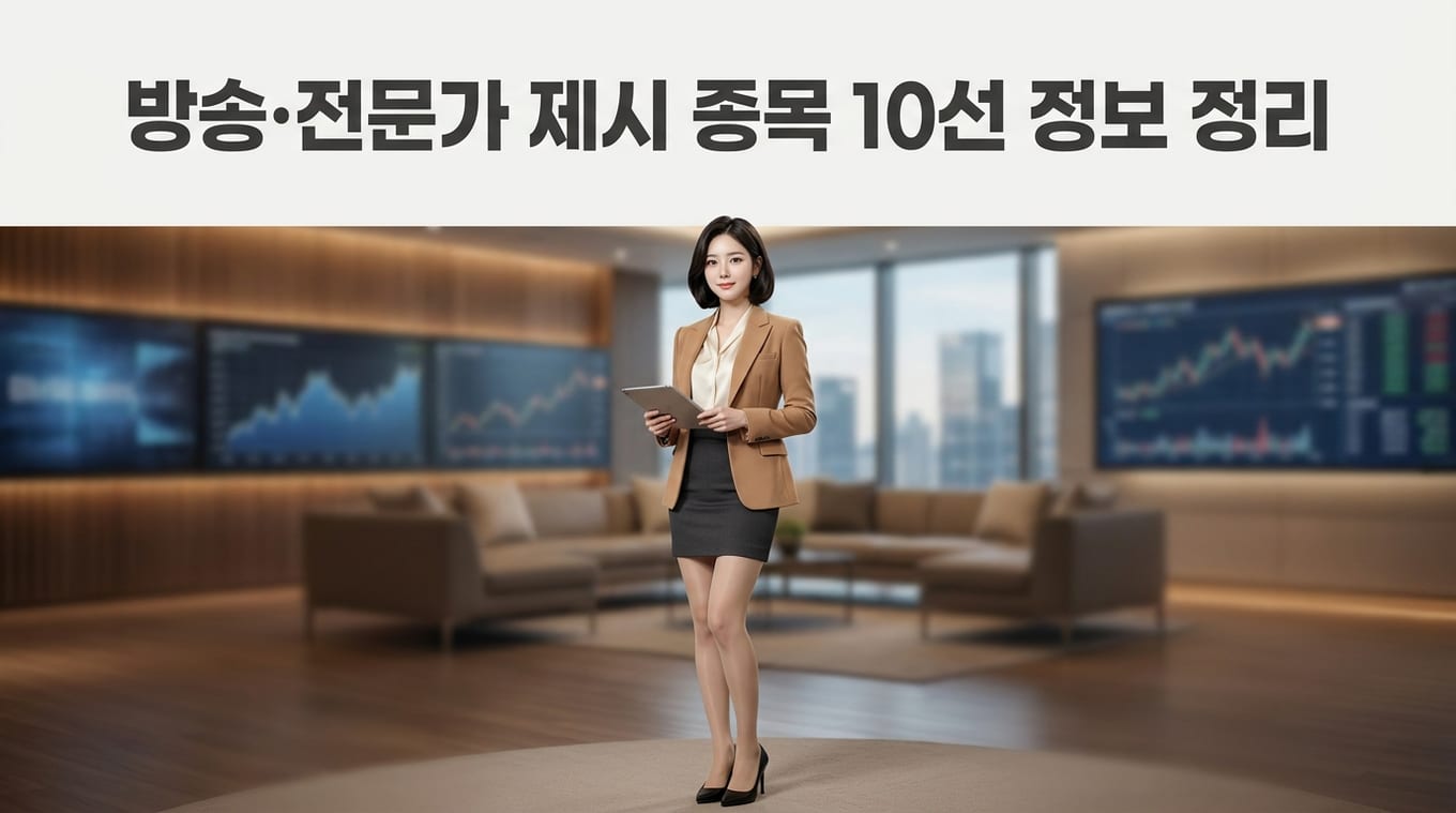 방송 거론 종목 정리 주요 기업 정보 정리 및 시장 동향 분석 2 expert 1791771612571
