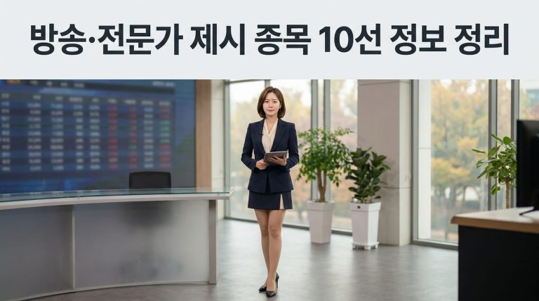 방송 거론 종목 정리 주요 기업 정보 정리 및 시장 동향 분석 7 expert 1791778621837