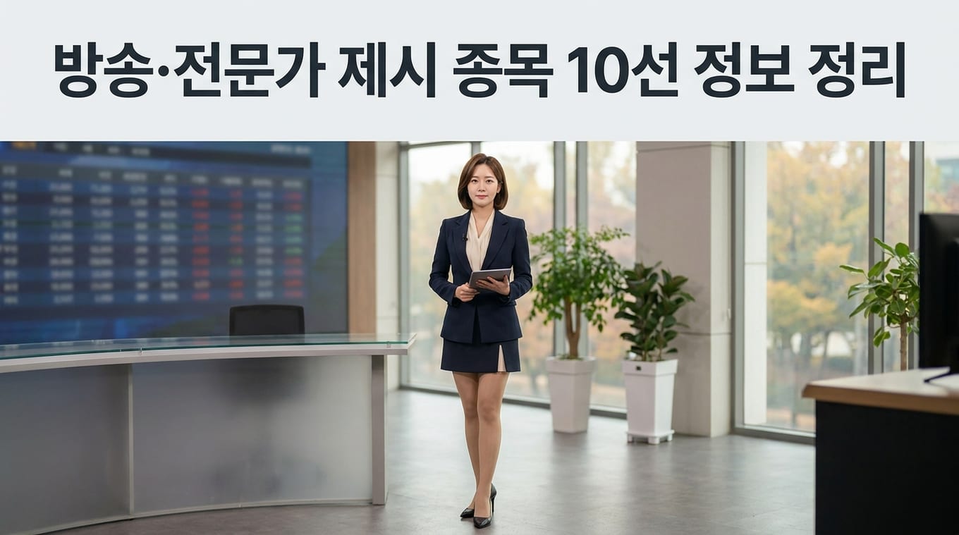 방송 거론 종목 정리 주요 기업 정보 정리 및 시장 동향 분석 2 expert 1791778621837