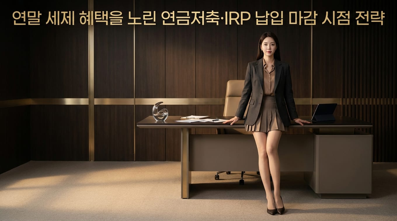 연금저축 세액공제 기한과 연말 IRP 납입 전략 정리 2 general 1790931672895