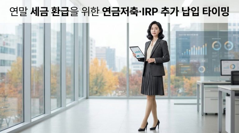 연금저축 세액공제 한도 활용한 연말 절세 전략 정리 5 general 1791104468899