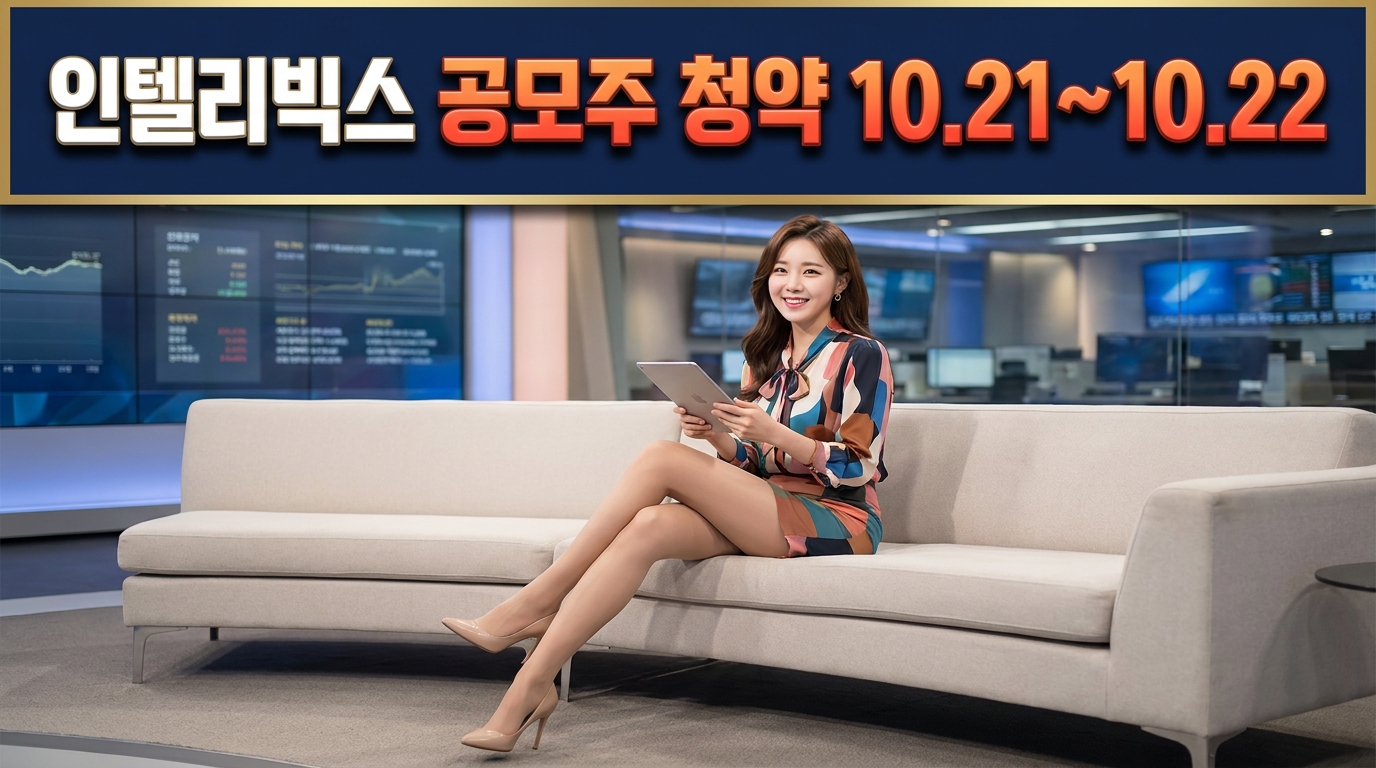 인텔리빅스 공모주 청약 10월 일정 및 동시 진행 종목 정리 2 ipo 1022 skinny
