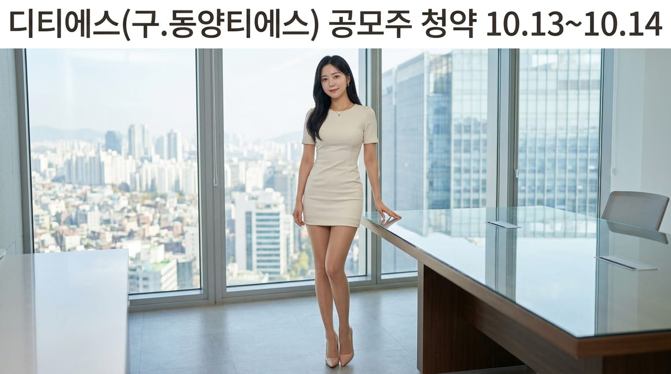 디티에스 공모주 청약 일정 및 10월 신규 상장 종목 정리 2 ipo 1791934263875