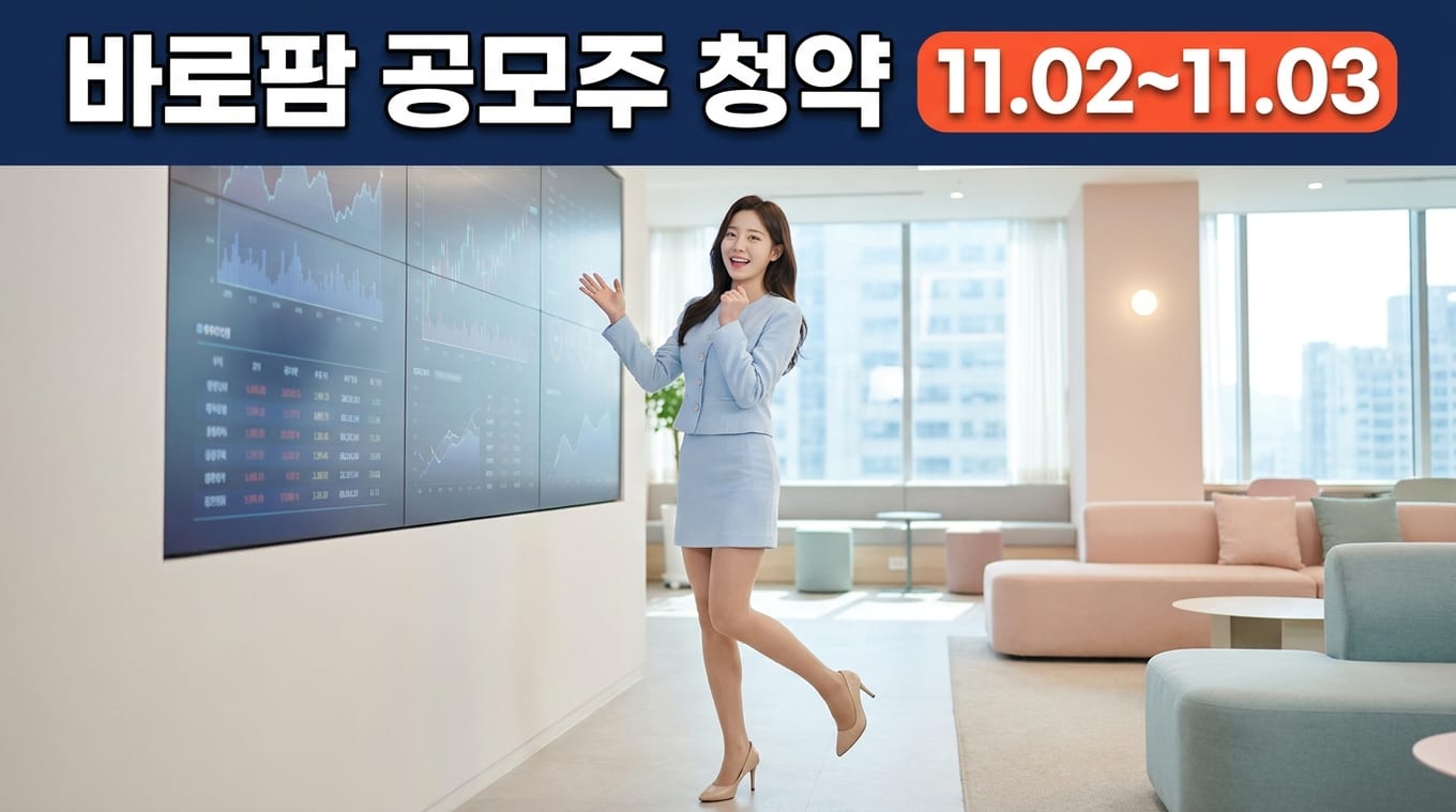 바로팜 공모주 청약 11월 공모주 일정 및 청약 기업 정보 정리 2 ipo 1793316707268