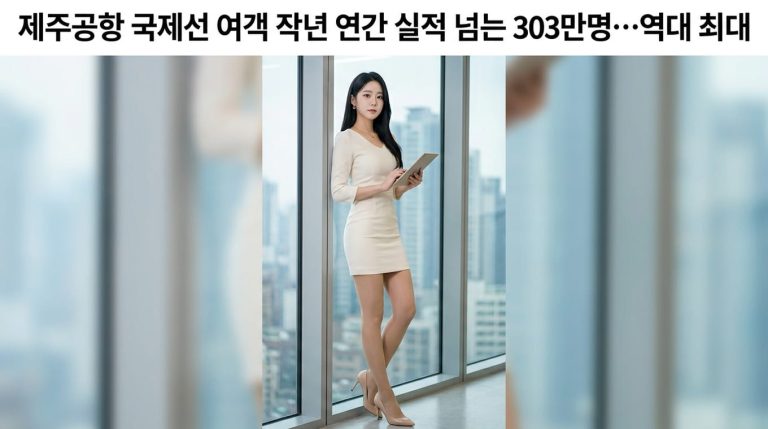 제주공항 국제선 여객 통계 2026년 303만명 역대 최고 기록 분석 1 news1 1792040467679
