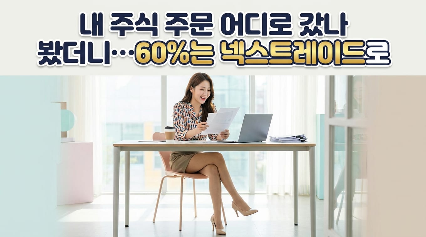 넥스트레이드 주식 주문 현황 분석, 60% 비중 살펴보기 2 news2 1792918933830