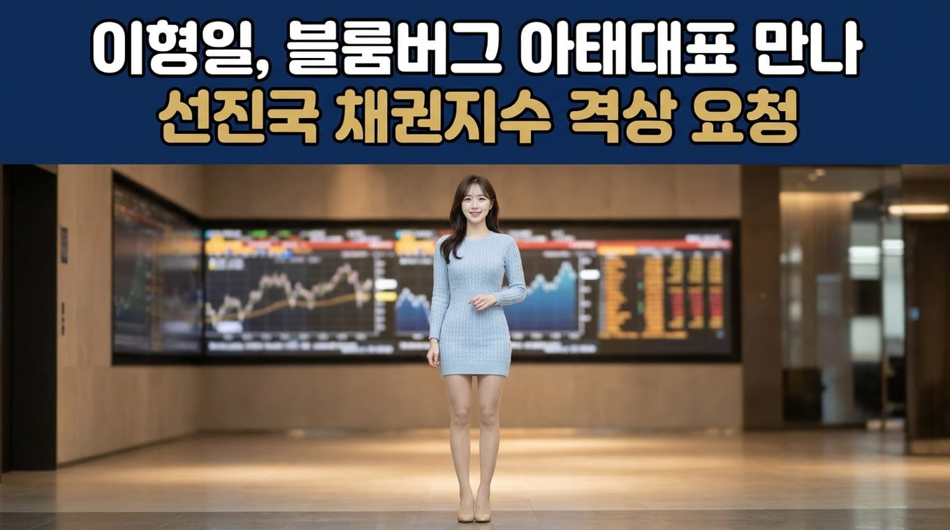 한국 채권지수 격상 추진, 이형일·블룸버그 미팅 배경 분석 2 news2 1793178127119
