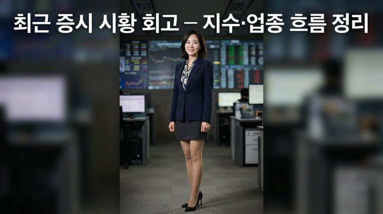 최근 증시 시황 분석: 코스피·코스닥 흐름과 신규상장 업종별 동향 정리 6 top10 1792087279781
