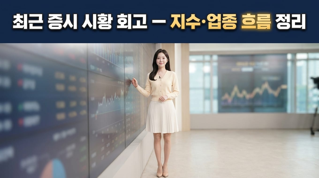최근 주식시장 흐름 정리 — 코스피·코스닥 지수와 증권업종 동향 분석 2 top10 1792998154296
