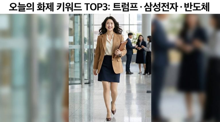 트럼프 반도체 제재와 삼성전자 주가 전망 정리 5 trend 1792126899420